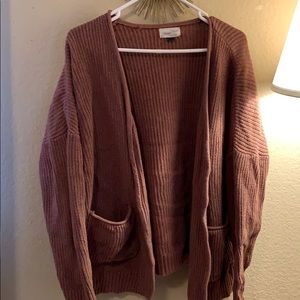 Universal thread cardigan